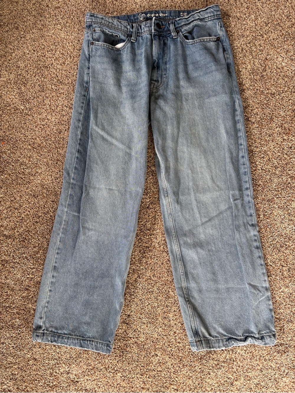 Men Baggy Fit Jeans - Original Use. Men’s baggy means 30 x 30